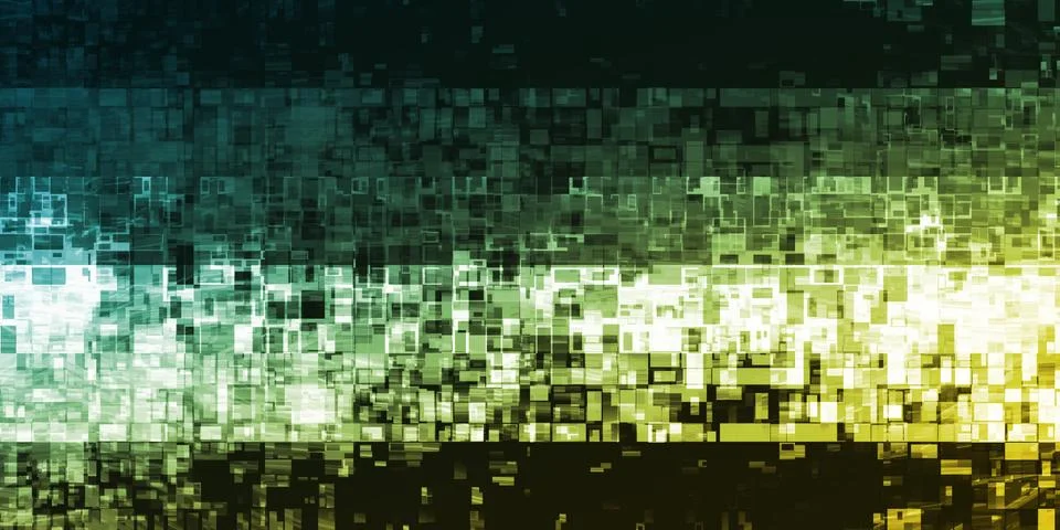 Dynamic Technology Illustrazione stock