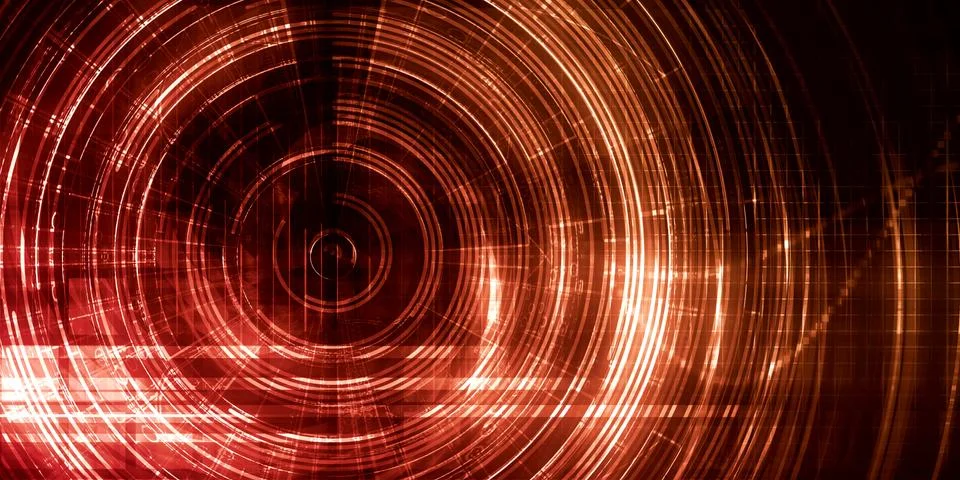 Dynamic Technology Illustrazione stock