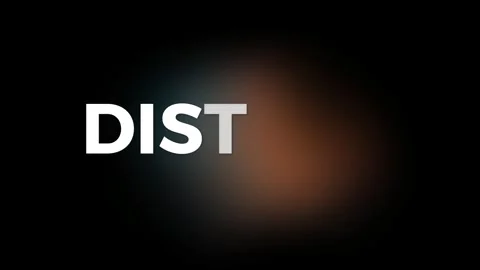 Dynamic text animation featuring glitch effects against a dark abstract Stock Footage 338314516