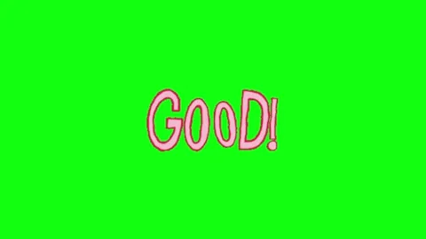 Dynamic Text Animation Green Screen Overlay Vídeo Stock 336260502