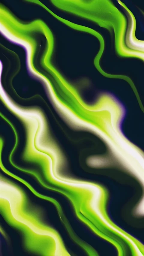 Dynamic texture with shifting green, yellow, and violet hues Stock Footage 320245195