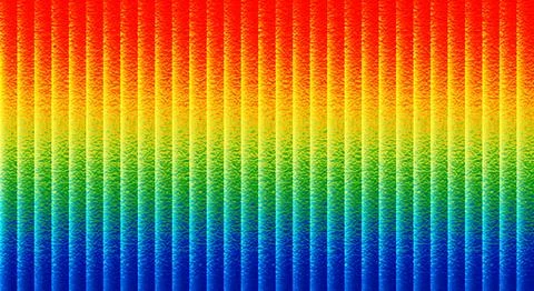 Dynamic Textured Rainbow Gradient: Vertical Stripes with Granular Detail Stock Illustration