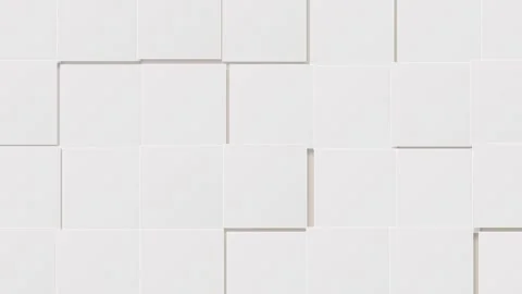 Dynamic tile patterns create an evolving geometric design Stock Footage 327339252