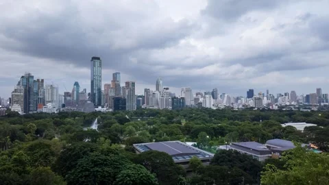 Dynamic Timelapse of Bustling Cityscape Vibrant Skyline with Skyscrapers, L.. Stock Footage 317631552