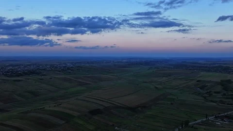 Dynamic timelapse of rolling clouds, hyperlapse showcasing extraordinary beauty 스톡 동영상 331185407