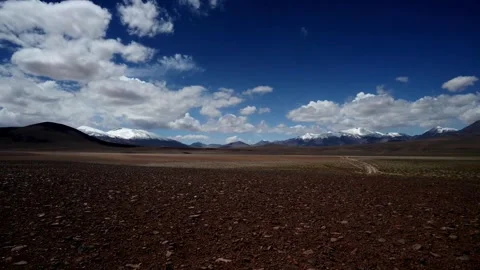 Dynamic Timelpase of Clouds in the Andean Sky Stock Footage 275504790
