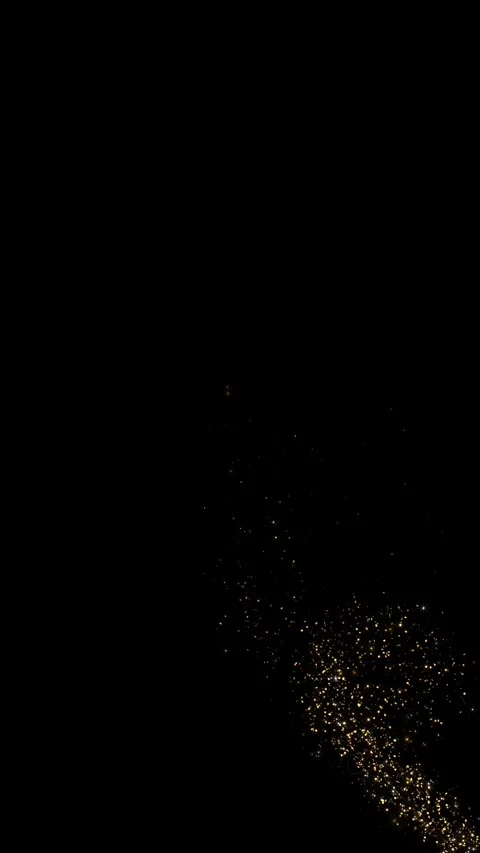 Dynamic Trail Christmas. Energy Flying Lines Flash Lights. Gold Particles Stock Footage 333893628