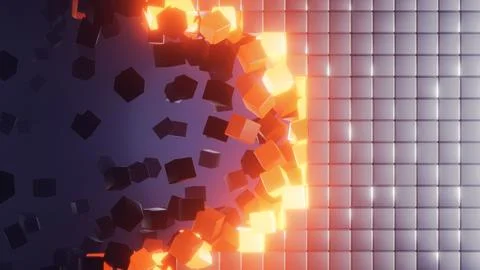 Dynamic Transformation An Abstract Energy Flow Beautifully Illustrated in Stock-Illustration