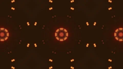 Dynamic transformation of vibrant neon patterns in a smooth cycle. Stock Footage 324149912