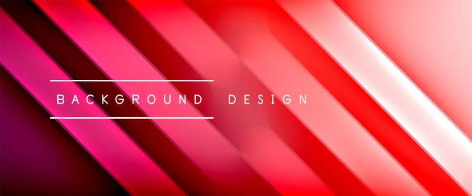 Dynamic trendy fluid color gradient abstract background with flowing wave lines Illustrazione stock