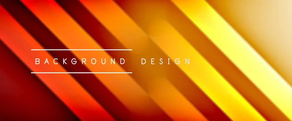 Dynamic trendy fluid color gradient abstract background with flowing wave lines 스톡 일러스트