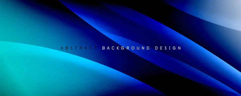 Dynamic trendy simple fluid color gradient abstract background with line effects イラスト素材