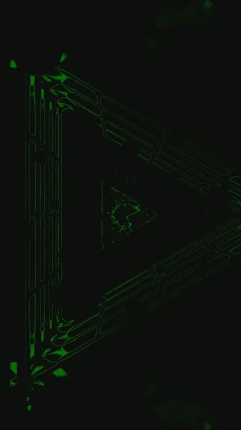 Dynamic tunnel animation creating an immersive vj loop screensaver experien.. Stock Footage 321575278