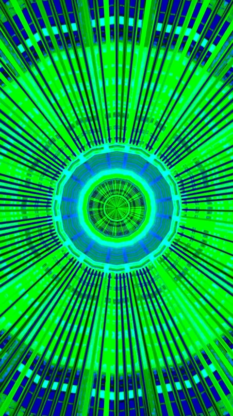 Dynamic tunnel loop creates vibrant motion background with seamless transit.. Stock Footage 322773622