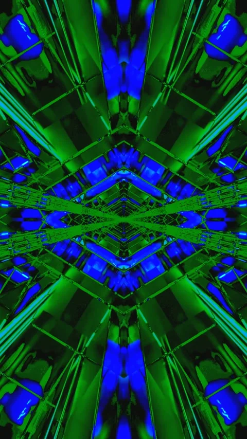 Dynamic tunnel loop with vibrant colors and seamless transitions for visual.. Stock Footage 321564672