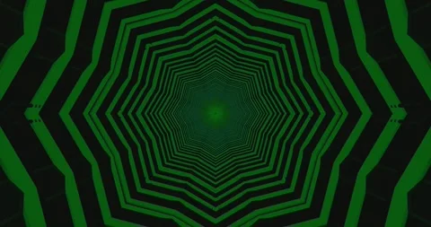 Dynamic tunnel video loop creates a seamless visual experience wi Stock Footage 318180067