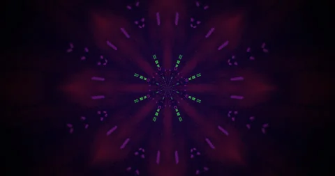 Dynamic tunnel video loop creates an immersive screensaver experience for r.. Stock Footage 318791072