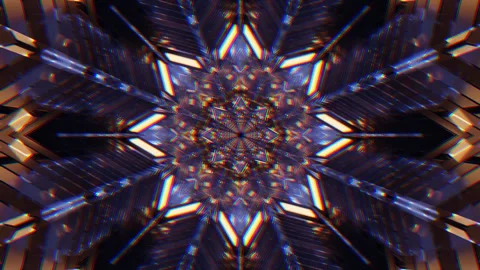 Dynamic tunnel video loop creates an immersive visual experience with seaml.. Stock Footage 319069387