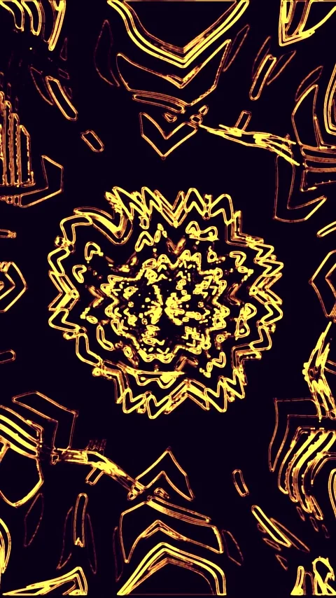 Dynamic tunnel video loop creates vibrant visual experience with seamless m.. Stock Footage 321265590