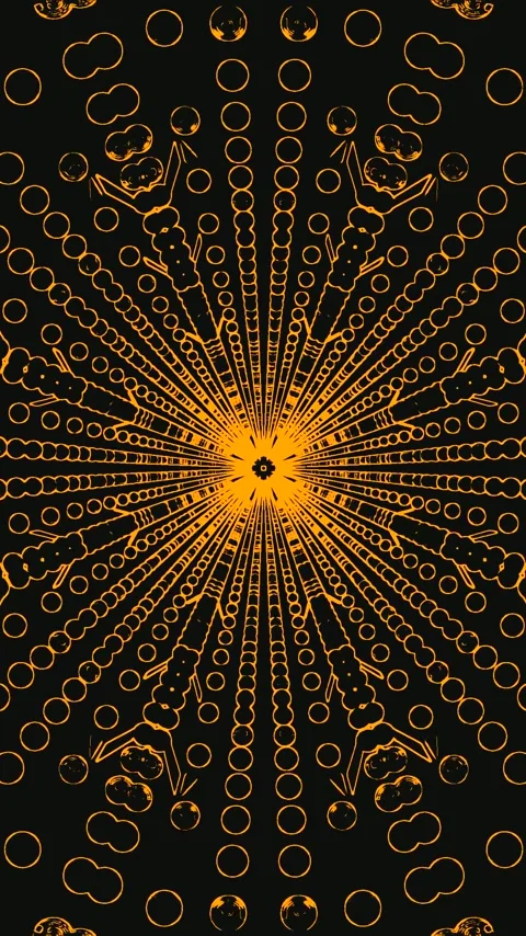 Dynamic tunnel video loop creates endless visual depth and energy with vibr.. Stock Footage 321267114