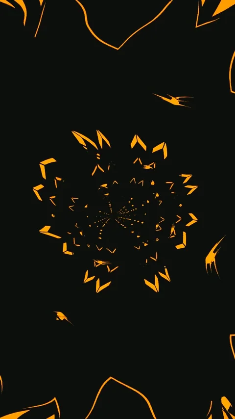 Dynamic tunnel video loop creates a vibrant visual experience for screensav.. Video stock 321563213