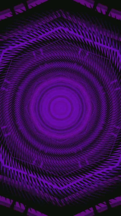 Dynamic tunnel video loop creates mesmerizing visual experience in vibrant .. Stock Footage 321563259