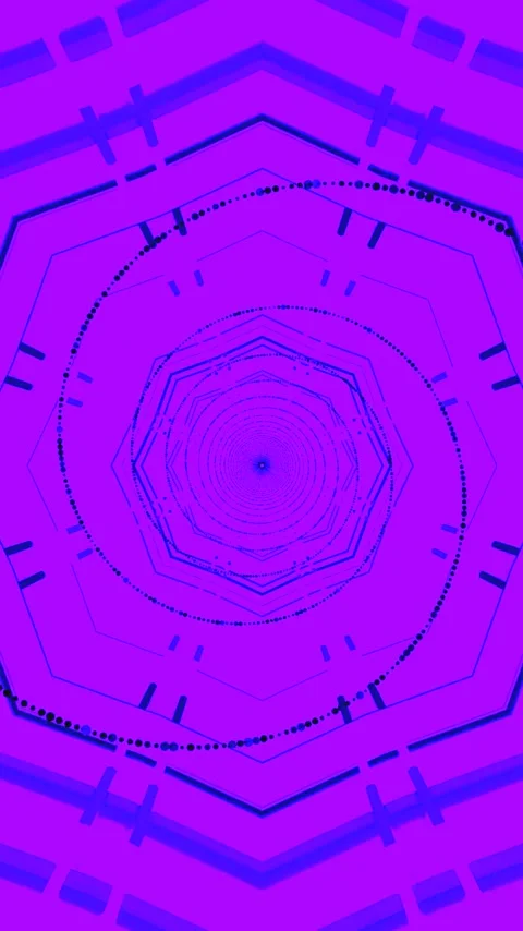 Dynamic tunnel video loop creates a captivating visual experience with seam.. Stock Footage 321568224