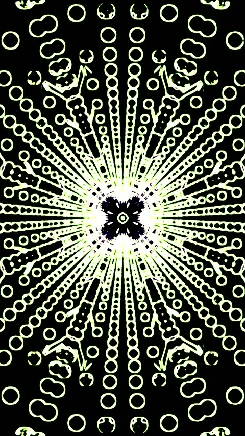 Dynamic tunnel video loop creates mesmerizing visual journey through vibran.. Stock Footage 321573043