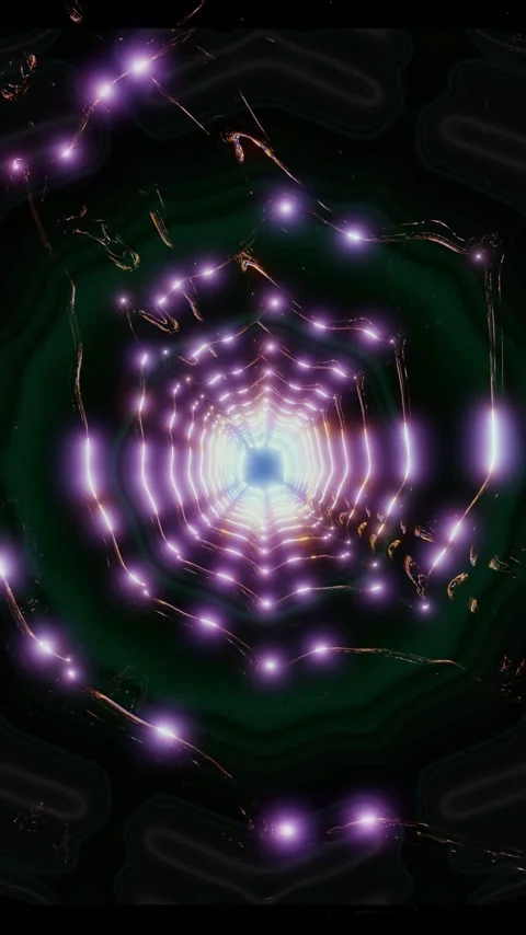 Dynamic tunnel video loop creating a captivating visual experience with sea.. Stock Footage 321262118