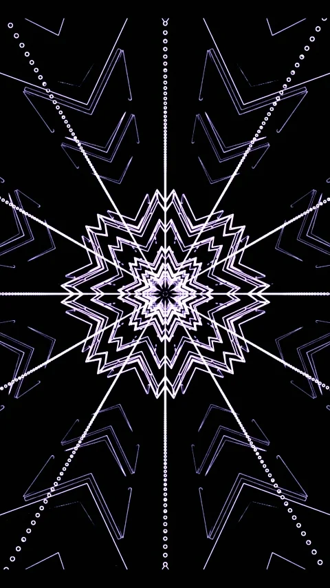 Dynamic tunnel video loop creating a seamless visual experience with star-l.. Stock-Footage 321269041