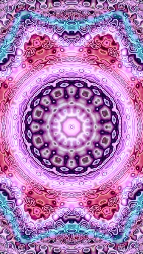 Dynamic tunnel video loop creating a mesmerizing seamless visual experience Video stock 321570859