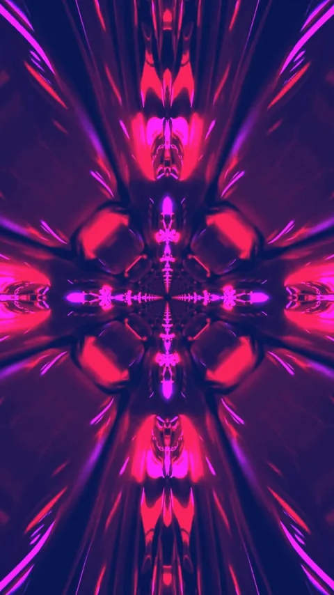 Dynamic tunnel video loop creating an immersive visual experience with vibr.. Stock Footage 321572133