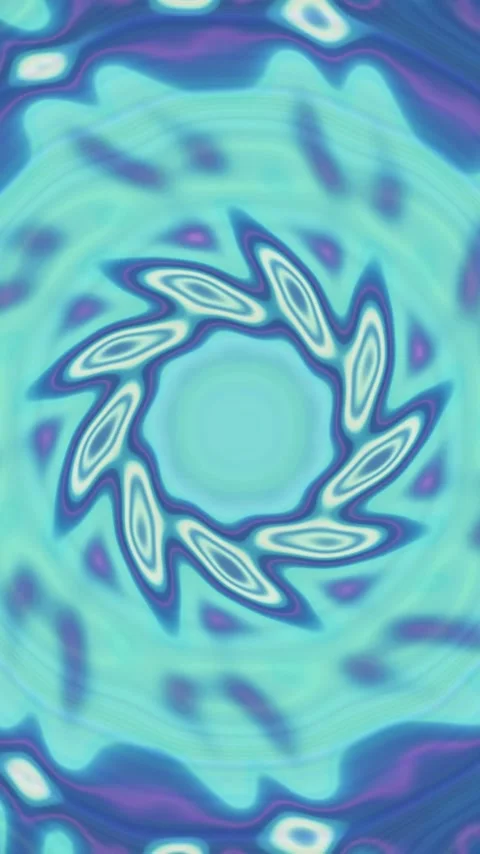 Dynamic tunnel video loop featuring vibrant colors and abstract patterns fo.. Stock Footage 321264474