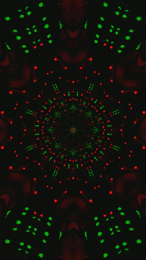 Dynamic tunnel video loop featuring vibrant colors and seamless motion for .. Stock Footage 321564315
