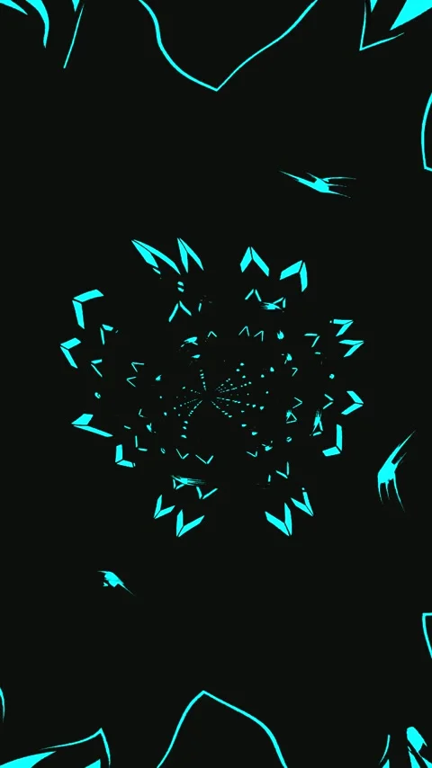 Dynamic tunnel video loop screensaver with smooth motion and captivating de.. Stock Footage 321573732