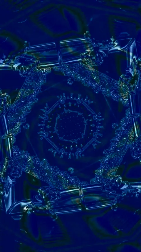 Dynamic tunnel video loop with seamless transitions in an abstract design e.. Stock Footage 321271676