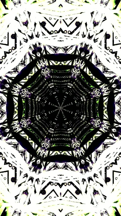 Dynamic tunnel video loop with seamless transitions and captivating visuals Stock Footage 321563711