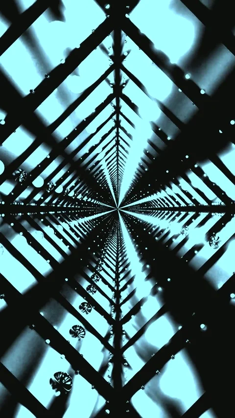Dynamic tunnel video loop showcasing seamless movement and vibrant lights i.. Stock Footage 321573477