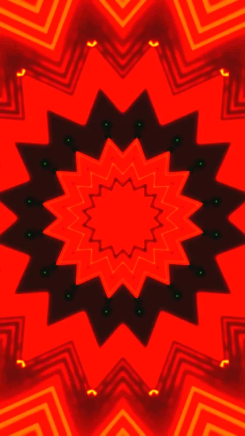 Dynamic tunnel video vj loop screensaver with colorful geometric patterns t.. Stock Footage 321265359