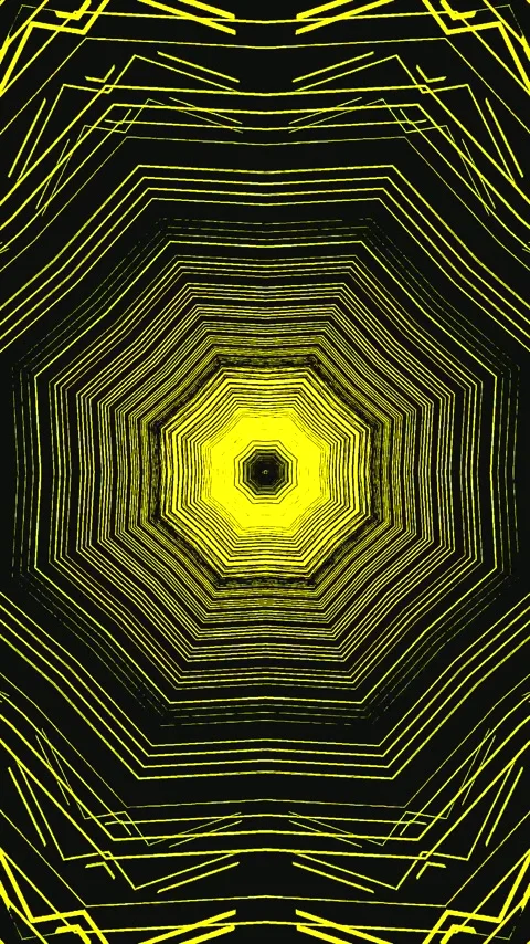 Dynamic tunnel video vj loop screensaver creates seamless visual experience Stock Footage 321571194