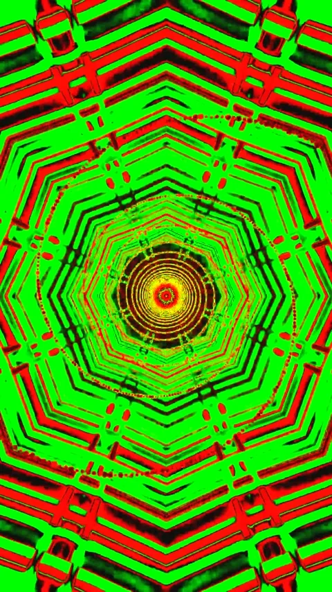 Dynamic tunnel video vj loop for immersive screensaver experience with seam.. Stock Footage 321572020