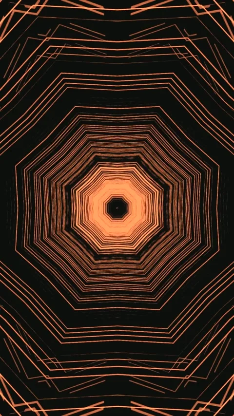 Dynamic tunnel visual effect looping seamlessly for immersive screensaver e.. Stock Footage 321571594