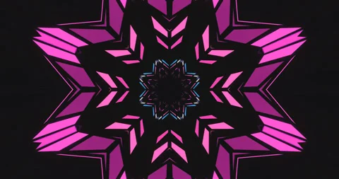 Dynamic tunnel visual loop featuring vibrant pink and blue patterns against.. Stock Footage 317069394