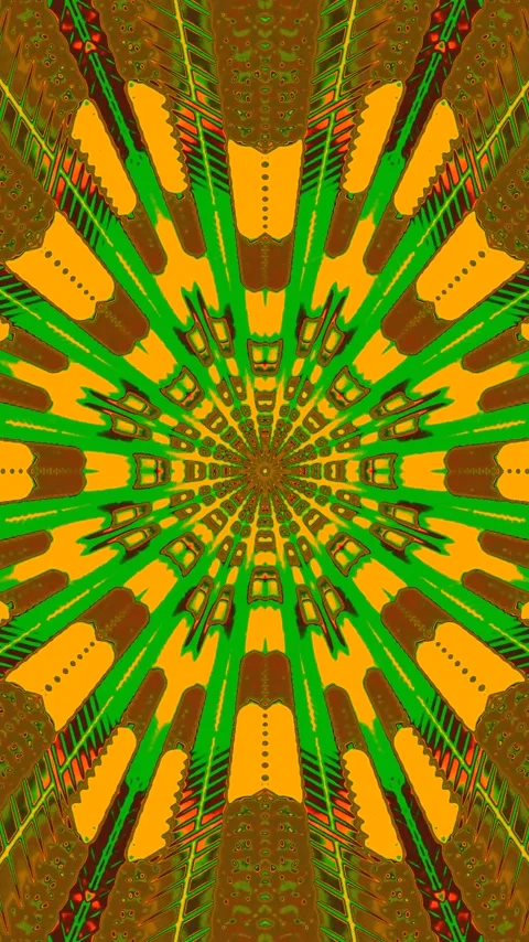 Dynamic tunnel visual loop with vibrant colors and seamless transitions for.. Video stock 321264674