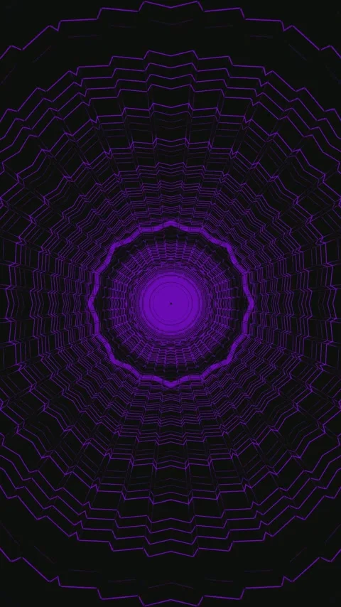 Dynamic tunnel visuals provide captivating seamless loop experience for scr.. Stock Footage 321571921