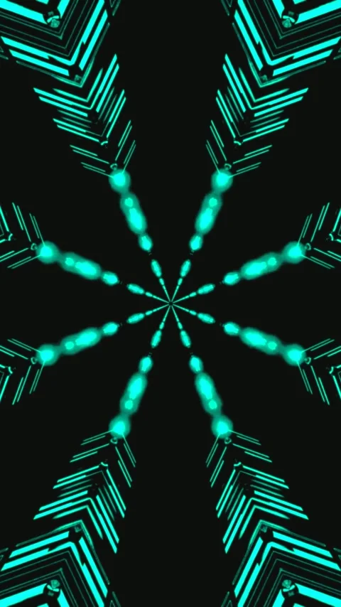 Dynamic tunnel vj loop screensaver offers seamless visual experience for re.. Video stock 321569685