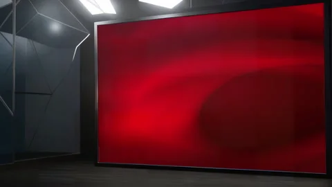 Dynamic TV Studio Background: Immersive ... | Stock Video | Pond5