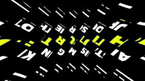 Dynamic typography featuring another source of truth is making mistakes quote Video stock 342747142
