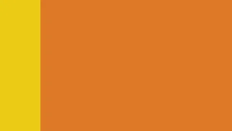 Dynamic vertical color wipe transition with bright yellow and rustic orange.. 库存影片 329210902