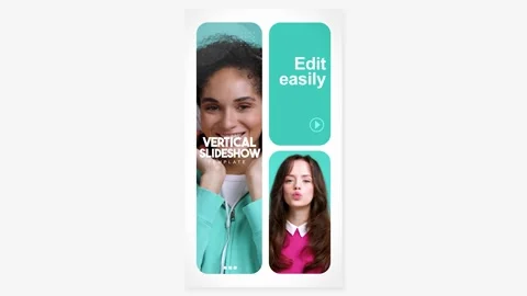 Dynamic Vertical Opener Slideshow for Social Media Stock After Effects